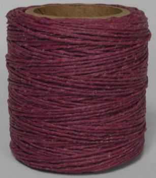 Wax Cord 2 Ply .030" Raspberry