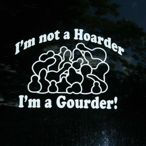 Car Decal - I'm Not a Hoarder