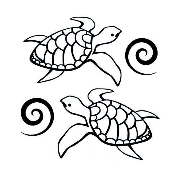 Vinyl Sea Turtles