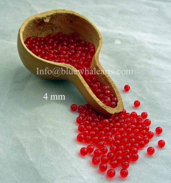 Gourd Light Beads from Turkey Red 4mm