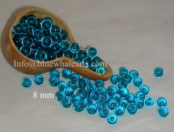 Gourd Light Beads from turkey teal turkish bead