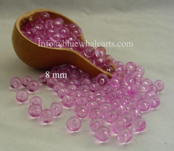 Gourd Light Beads From Turkey - Lilac Turkish Beads