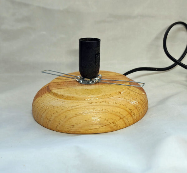 lamp base wood