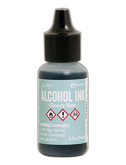 Tim Holtz Alcohol Ink Cloudy Blue