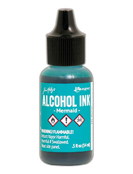 Tim Holtz Alcohol Ink Mermaid