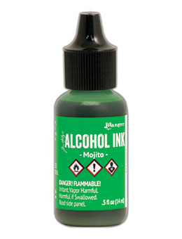 Tim Holtz Alcohol Ink Mojito