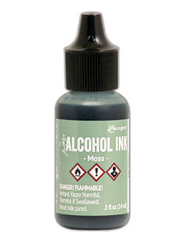 Tim Holtz Alcohol Ink Moss