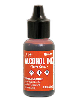 Tim Holtz Alcohol Ink Terra cotta