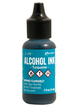 Tim Holtz Alcohol Ink Turquoise