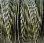 Irish Waxed Linen Thread 43684 Drab Olive Green (50gr,100y) 4Ply Cord  Crawford